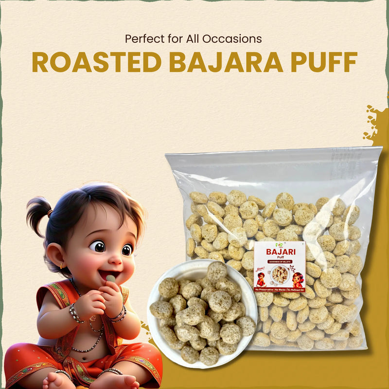 Roasted Bajara Puff | बाजरी पफ