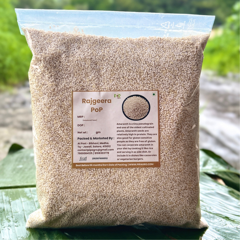 Popped / Puffed Amaranth/ Rajgeera POP | राजगिरा लाही