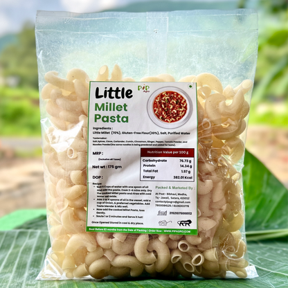 Little Millet Pasta 175 gm | No Maida | लिटल पास्ता