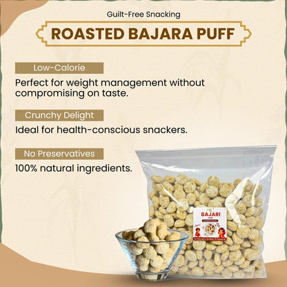 Roasted Bajara Puff | बाजरी पफ