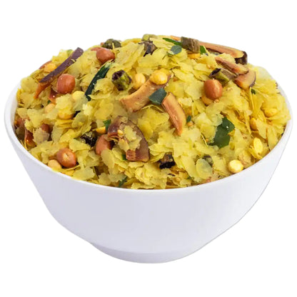 Dry Fruit Poha Chiva | Tadka in Wooden Pressed Groundnut Oil 250g | पोह्याचा चिवडा