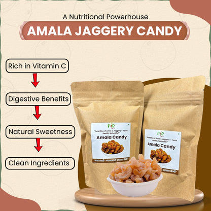 Amala Jaggery Candy 100g | आवळा कँडी