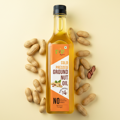 Groundnut Oil Wooden Cold Pressed | शेंगदाणे तेल