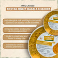 Foxtail Millet Masala Khakhra | राळा मसाला खाखरा