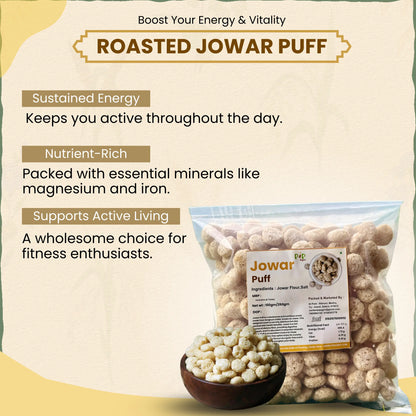 Roasted Jwari / Jowar Puff | ज्वारी पफ