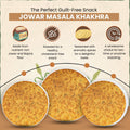 Jowar/Bajara Masala Khakhra | ज्वारी बाजरी मसाला खाखरा