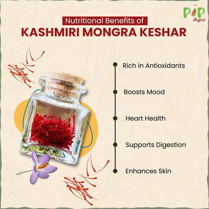 Kashmiri Mongra Saffron/Keshar | काश्मीर केसर