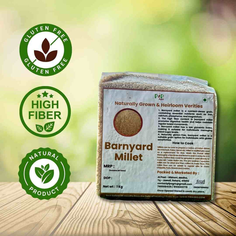 Unpolished Barnyard Millet / सांवा | बार्नयार्ड मिलेट