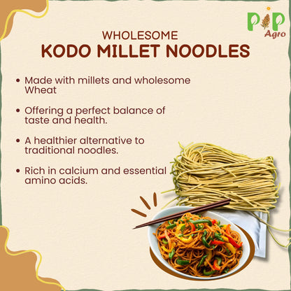 Kodo Millet Noodles 175 gm | No Preservative | कोडो नुडल्स