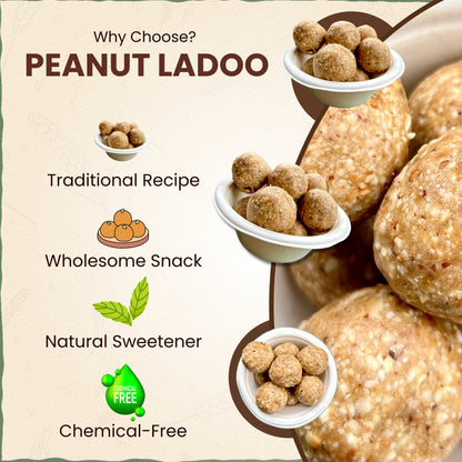 Peanut Jaggery Ladoo | Laddu 200g | शेंगदाणे लाडू