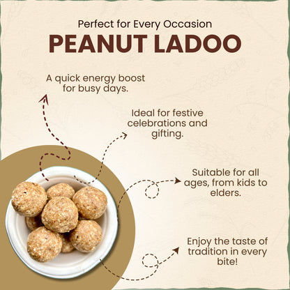 Peanut Jaggery Ladoo | Laddu 200g | शेंगदाणे लाडू