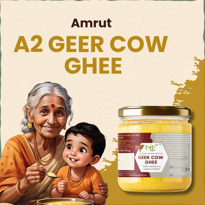 Desi Gir | Geer Cow Bilona A2 Ghee | गीर गाईचे तूप