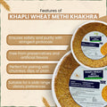 Khapli Wheat Methi Khakhra | खपली गहू मेथी खाखरा