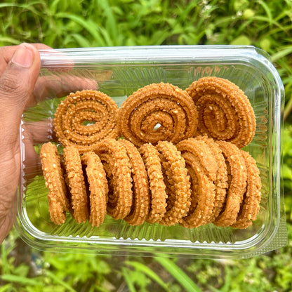 जगात भारी Classical Crispy Chakli |  Deep Fried in Wooden Pressed Groundnut Oil 250 gm | चकली