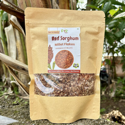 Red Jowar / Jwari Flakes / Poha | रेड ज्वारी फ्लेक्स