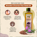 Flax Seed Oil - Wooden Cold Pressed | जवस तेल
