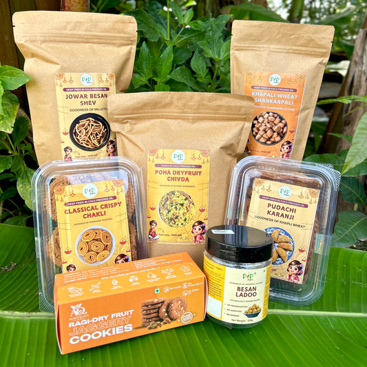 Healthy Diwali Faral Big Combo Pack - 7 Items