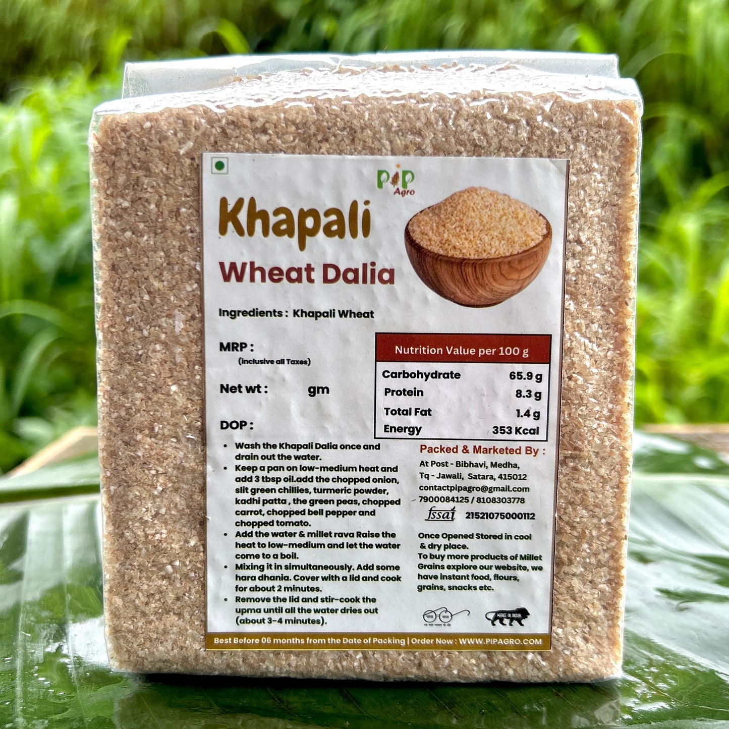 Khapli Wheat Dalia 500 gm | खपली दलिया