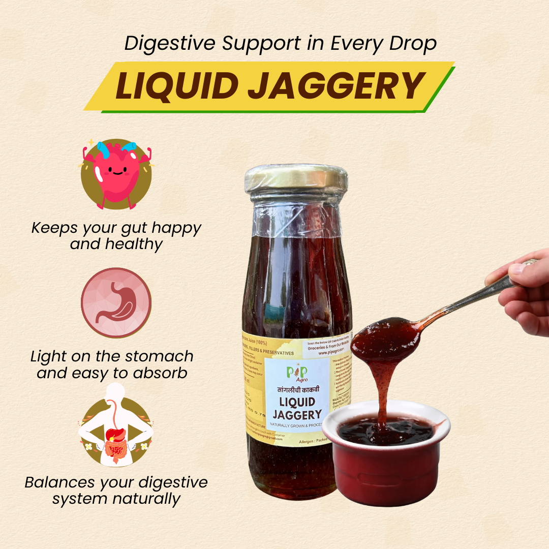 Sangali's जगात भारी Liquid Jaggery 280 ml | काकवी