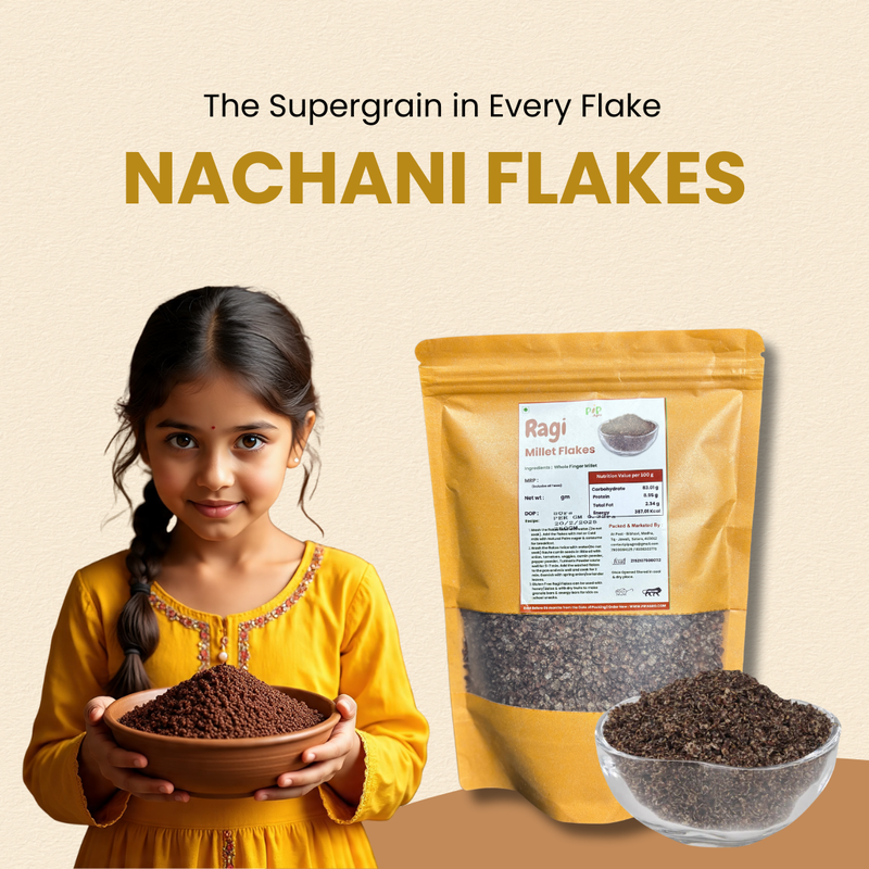 Ragi / Nachani Flakes / Poha | नाचणी पोहे