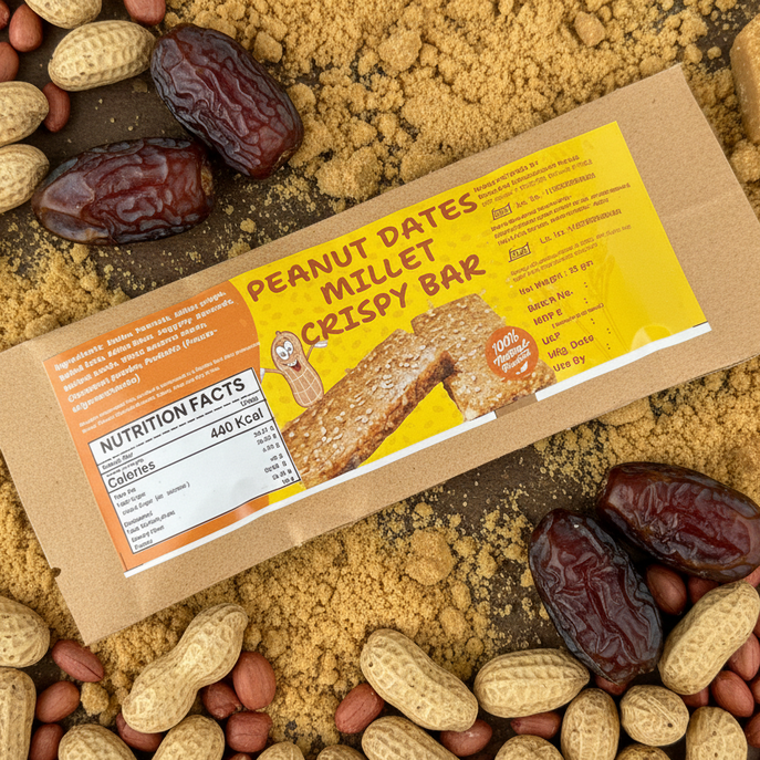Millet Energy Bars Combo - 4 Types