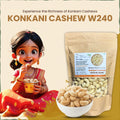 Konkani Cashew | Medium-W240 | काजू 240
