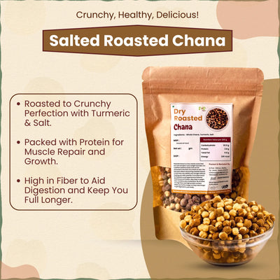 Salted Roasted Chana l खारे चना