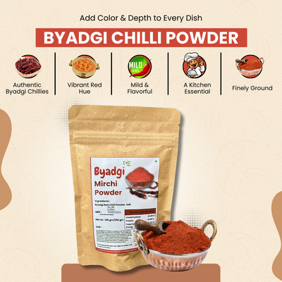 Byadgi chilli Powder | बेडगी मिरची पावडर