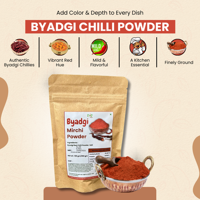 Byadgi chilli Powder | बेडगी मिरची पावडर