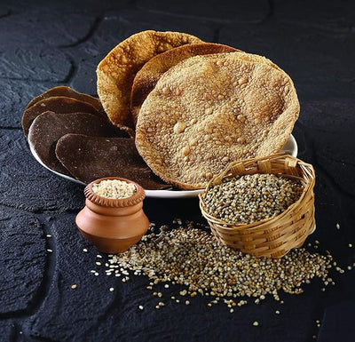 Bajari / Pearl Millet Papad | बाजरी पापड