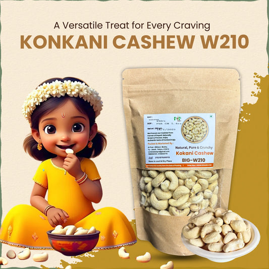 Konkani Cashew | Konkani Kaju | BIG-W210 | काजू 210
