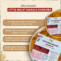 Little Millet Masala Khakhra | लिटल मिलेट मसाला खाखरा
