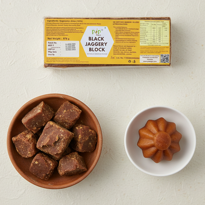 जगात भारी Black Jaggery Slab | काळा गुळ