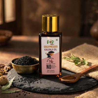 Kalonji Oil Wooden Pressed 50 ml | Protects Hair & Scalp | कलोंजी तेल