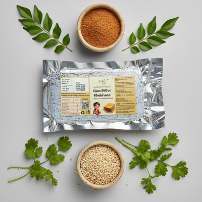 Millet Chat Masala khakhra 35g | मिलेट चाट खाखरा