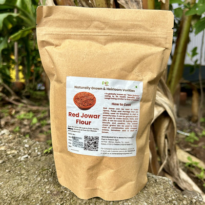 Red Jowar Flour | लाल ज्वारी पीठ
