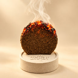 Havan Desi Cow Dung Gauri - 10 Pcs