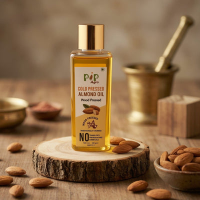 Almond / Badam Wooden Cold Pressed Oil | बदाम तेल