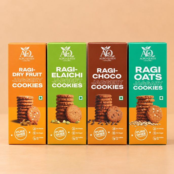 Four-Flavour Ragi Cookies Hamper
