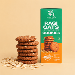 Ragi Oats Cookies | नाचणी ओट्कुस कुकीज