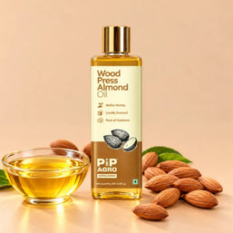 Almond / Badam Wooden Cold Pressed Oil | बदाम तेल