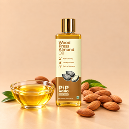 Almond / Badam Wooden Cold Pressed Oil | बदाम तेल
