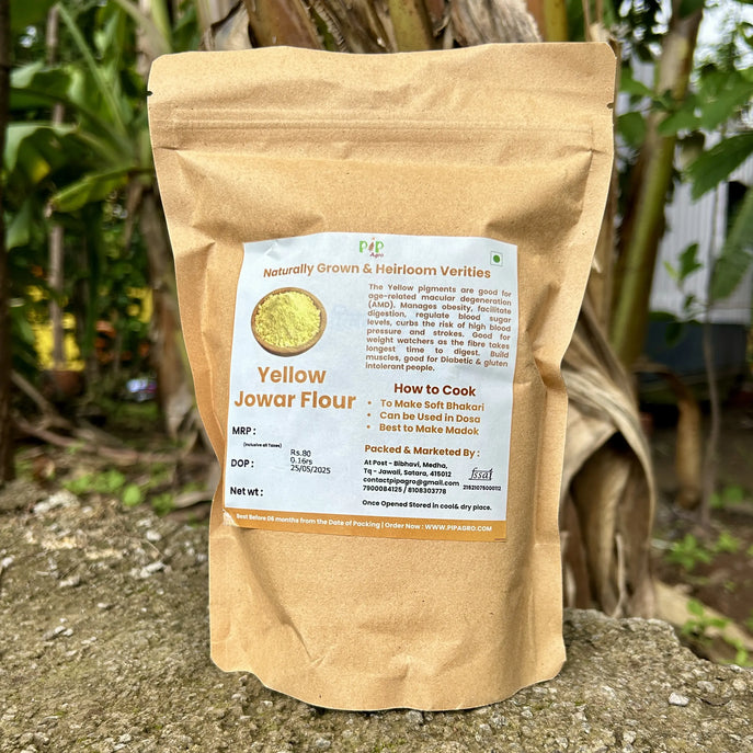 Yellow Jowar Flour | पिवळी ज्वारी पीठ