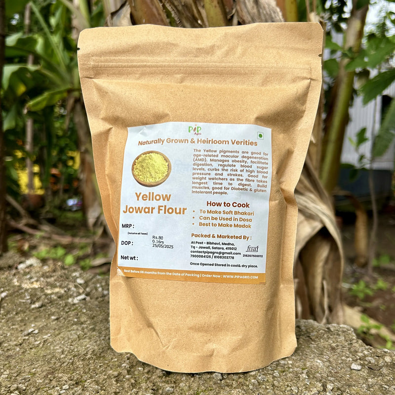 Yellow Jowar Flour | पिवळी ज्वारी पीठ
