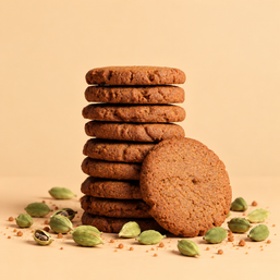 Ragi Elaichi Cookies | नाचणी वेलची कुकीज
