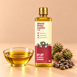 Castor Oil Wooden Cold Pressed | एरंड तेल