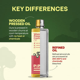Castor Oil Wooden Cold Pressed | एरंड तेल