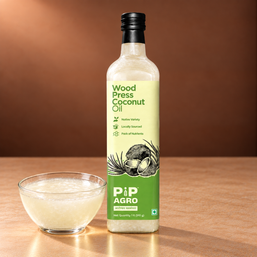 Coconut Oil Wooden Cold Pressed | नारळ तेल