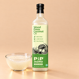 Coconut Oil Wooden Cold Pressed | नारळ तेल