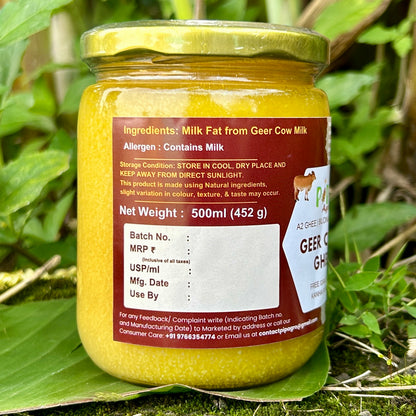 Desi Geer Cow Ghee | Kanha National Park A2 Geer Cow | कान्हा गीर गाईचे तूप